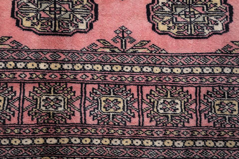 Bokhara Multicolor Hand Knotted 47 X 68 Area Rug 700-155550 Image 4