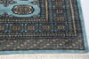 Bokhara Light Blue Hand Knotted 48 X 68 Area Rug 700-155551 Thumb 3