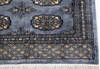 Bokhara Grey Runner Hand Knotted 27 X 101 Area Rug 700-155553 Thumb 3