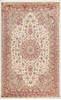 Pak-Persian White Hand Knotted 50 X 81 Area Rug 700-155554 Thumb 0
