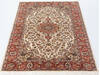 Pak-Persian White Hand Knotted 42 X 64 Area Rug 700-155556 Thumb 1