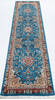 Pak-Persian Blue Runner Hand Knotted 26 X 1011  Area Rug 700-155558 Thumb 1