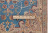 Pak-Persian Blue Runner Hand Knotted 26 X 1011  Area Rug 700-155558 Thumb 6