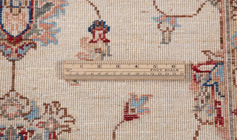 Chobi Beige Hand Knotted 59 X 81 Area Rug 700-155561 Image 6