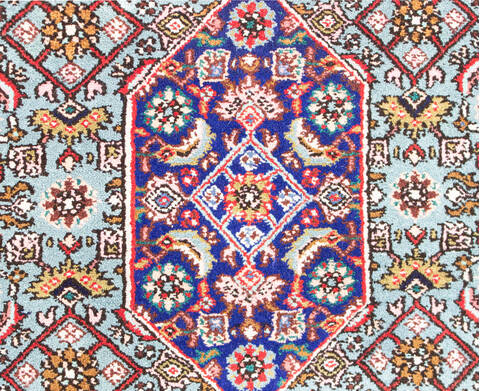 Bhadohi Multicolor Hand Knotted 511 X 810 Area Rug 902-155564 Image 3