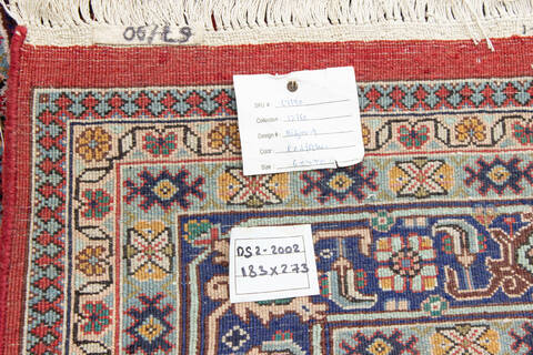 Bhadohi Multicolor Hand Knotted 511 X 810 Area Rug 902-155564 Image 5