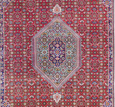 Bhadohi Multicolor Hand Knotted 5'11" X 8'10"  Area Rug 902-155564