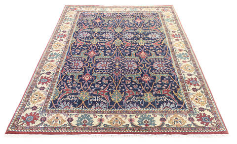 Bhadohi Multicolor Hand Knotted 511 X 810 Area Rug 902-155565 Image 1