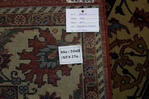 Bhadohi Multicolor Hand Knotted 511 X 810 Area Rug 902-155565 Image 5