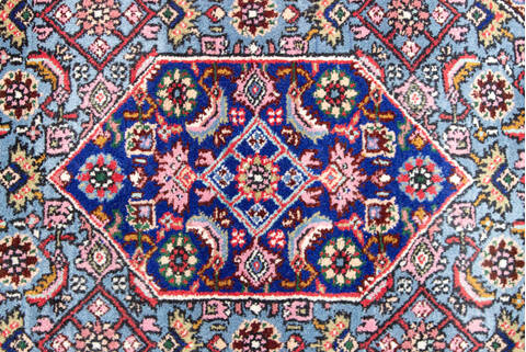 Bhadohi Multicolor Hand Knotted 511 X 94 Area Rug 902-155567 Image 3