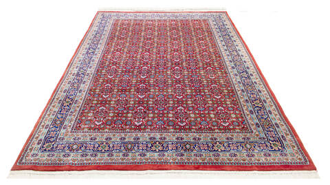 Bhadohi Multicolor Hand Knotted 511 X 90 Area Rug 902-155568 Image 1