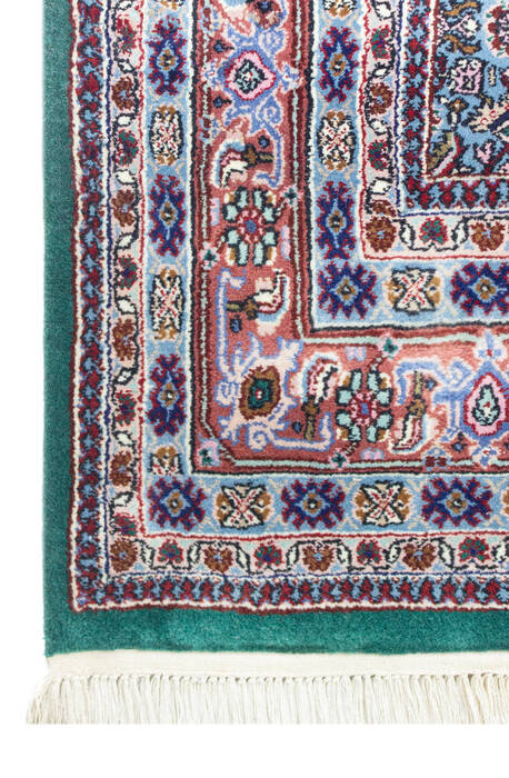 Bhadohi Multicolor Hand Knotted 511 X 92 Area Rug 902-155569 Image 2
