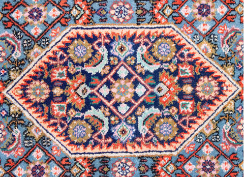Bhadohi Multicolor Hand Knotted 67 X 84 Area Rug 902-155570 Image 3