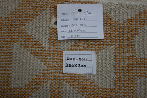 Nepal Multicolor Hand Knotted 77 X 910 Area Rug 902-155571 Image 5
