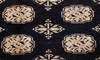 Bokhara Black Hand Knotted 47 X 68  Area Rug 700-155574 Thumb 4