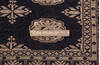 Bokhara Black Hand Knotted 47 X 68  Area Rug 700-155574 Thumb 6