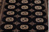 Bokhara Black Hand Knotted 41 X 62 Area Rug 700-155575 Thumb 2