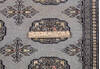Bokhara Grey Hand Knotted 48 X 68 Area Rug 700-155577 Thumb 6