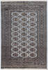 Bokhara Grey Hand Knotted 48 X 68 Area Rug 700-155577 Thumb 0