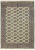 Bokhara Green Hand Knotted 48 X 66 Area Rug 700-155578 Thumb 0
