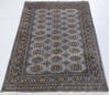 Bokhara Grey Hand Knotted 41 X 62 Area Rug 700-155580 Thumb 1