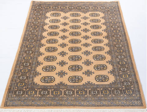Bokhara Beige Hand Knotted 42 X 510 Area Rug 700-155581 Image 1