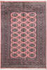 Bokhara Purple Hand Knotted 47 X 68 Area Rug 700-155582 Thumb 0