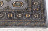 Bokhara Grey Hand Knotted 42 X 62 Area Rug 700-155583 Thumb 3