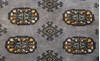 Bokhara Grey Hand Knotted 42 X 62 Area Rug 700-155583 Thumb 4