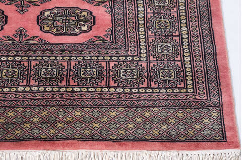Bokhara Purple Hand Knotted 47 X 69 Area Rug 700-155584 Image 3