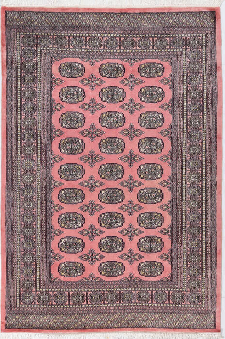 Bokhara Purple Hand Knotted 47 X 69 Area Rug 700-155584 Image 0