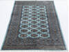 Bokhara Light Blue Hand Knotted 47 X 69 Area Rug 700-155585 Thumb 1