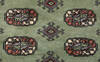 Bokhara Green Hand Knotted 43 X 60 Area Rug 700-155586 Thumb 4