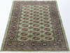 Bokhara Green Hand Knotted 44 X 510 Area Rug 700-155588 Thumb 1