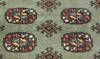 Bokhara Green Hand Knotted 44 X 510 Area Rug 700-155588 Thumb 4