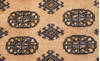 Bokhara Beige Hand Knotted 42 X 60 Area Rug 700-155589 Thumb 4