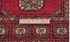 Bokhara Red Runner Hand Knotted 28 X 100 Area Rug 700-155591 Thumb 6