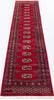 Bokhara Red Runner Hand Knotted 26 X 104 Area Rug 700-155593 Thumb 1