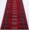 Bokhara Red Runner Hand Knotted 26 X 104 Area Rug 700-155594 Thumb 2