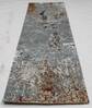 Modern-Contemporary Light Gray Runner Hand Loomed 26 X 100 Area Rug 254-155595 Thumb 5