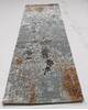 Modern-Contemporary Light Gray Runner Hand Loomed 26 X 100 Area Rug 254-155595 Thumb 6