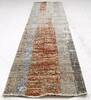 Modern-Contemporary Light Gray Runner Hand Loomed 26 X 121 Area Rug 254-155596 Thumb 6