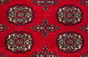 Bokhara Red Runner Hand Knotted 27 X 102 Area Rug 700-155599 Thumb 4