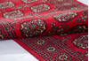 Bokhara Red Runner Hand Knotted 28 X 104 Area Rug 700-155601 Thumb 5