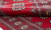 Bokhara Red Runner Hand Knotted 28 X 80 Area Rug 700-155602 Thumb 5