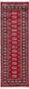Bokhara Red Runner Hand Knotted 28 X 80 Area Rug 700-155602 Thumb 0