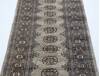 Bokhara Grey Runner Hand Knotted 29 X 86 Area Rug 700-155603 Thumb 2