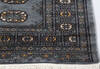 Bokhara Grey Runner Hand Knotted 210 X 96 Area Rug 700-155604 Thumb 3