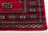 Bokhara Red Runner Hand Knotted 27 X 80 Area Rug 700-155609 Thumb 3