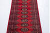Bokhara Red Runner Hand Knotted 20 X 60 Area Rug 700-155611 Thumb 3